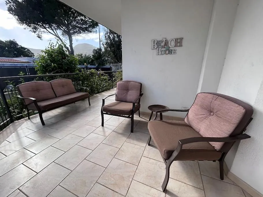 Villa Mia Mondello, 200M To Beach, Private Parking Παλέρμο Ιταλία